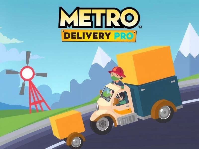 Metro Delivery Pro Game Visual Metro Delivery Pro Game Banner